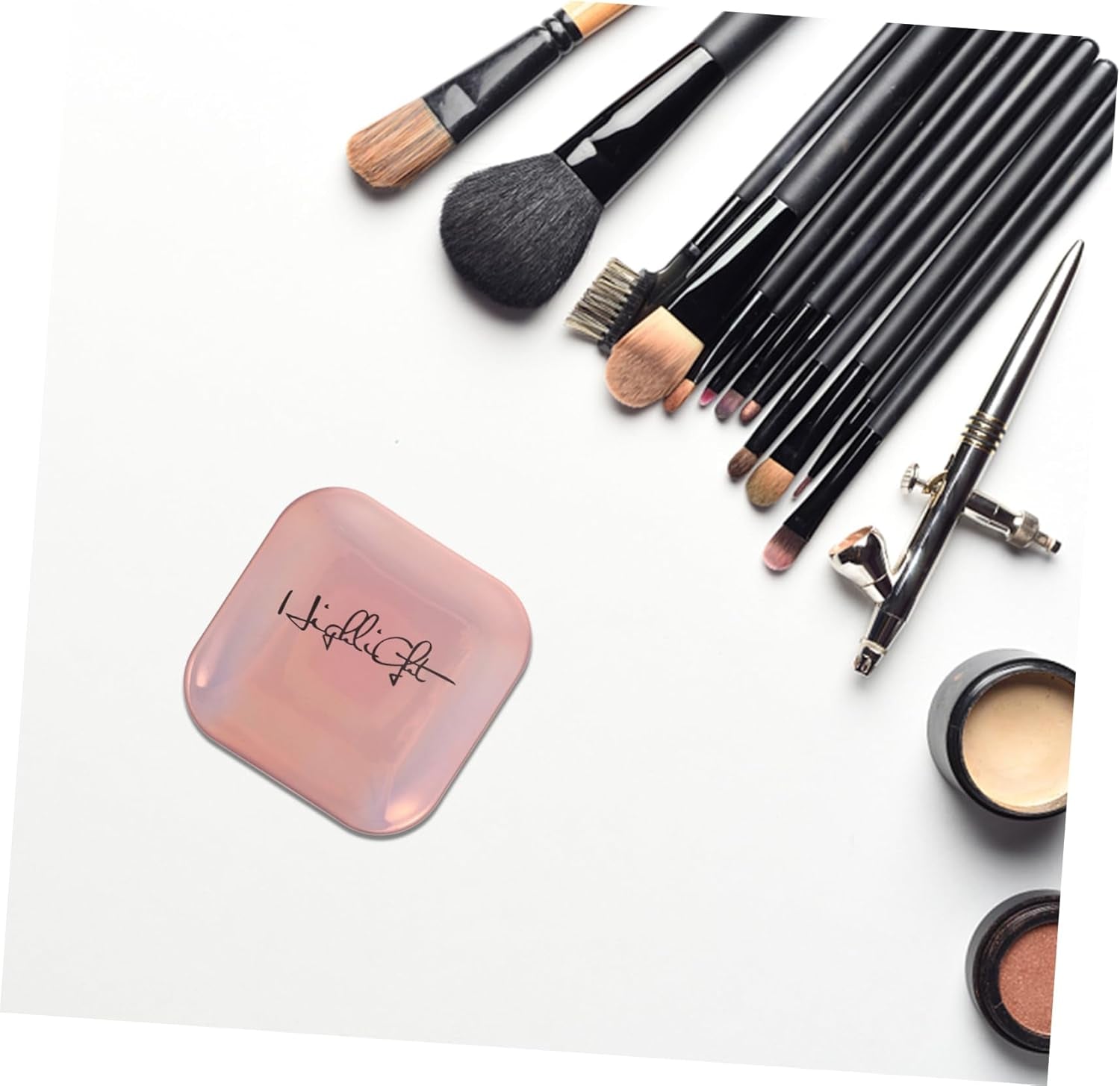 Poudre Pour Surligneur Visage Plateau Poudre Visage Palette Contouring Scintillante