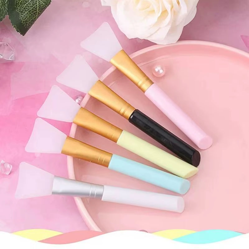 1Pc Silicone Gel Face Mask Brushes Professional Flexible Makeup Brushes Stirring Brush Women DIY Beauty Smear Supplies Tools