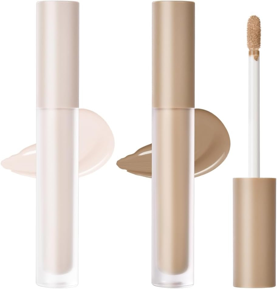 Liquid Highlighter Makeup, Bronzer Liquide Contour Stick, Highlighter Liquide Hydratant Brighten, Natural Glossy Finish, Lightweight Blendable Silky Smooth Cream Face Illuminator Makeup